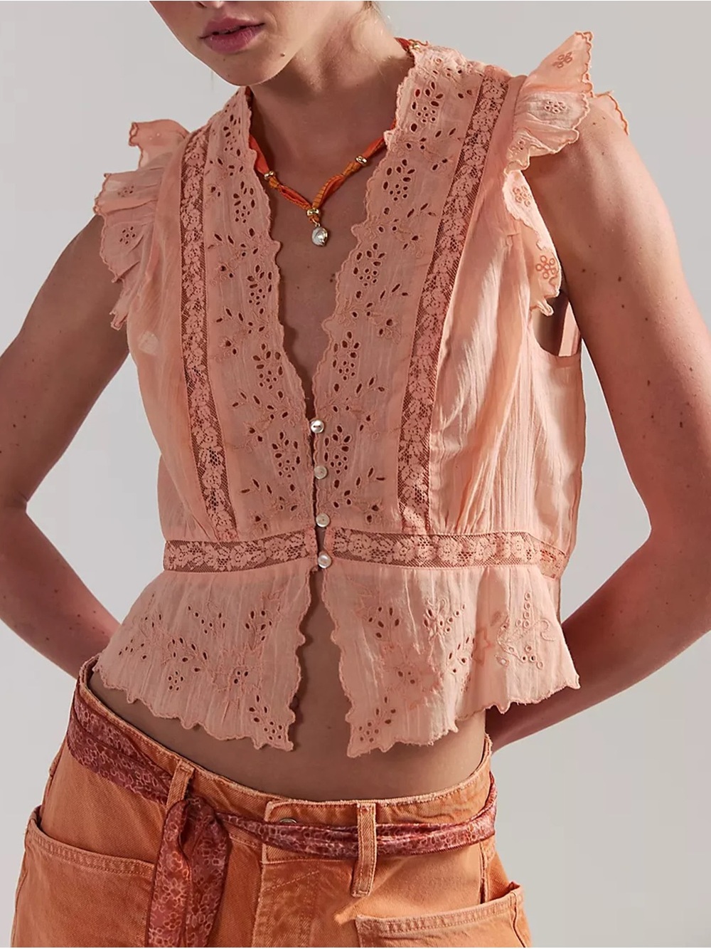 Free People Daydreamer Tank~ 🍑 Pie - Picture 2 of 4